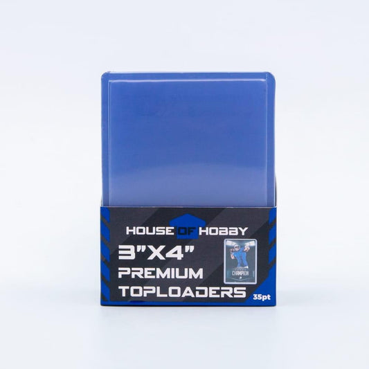 Premium Toploaders with Scratch Resistant Film - 35pt - 25pk