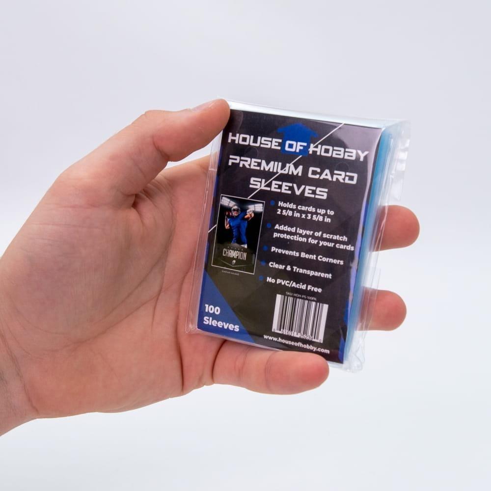 Premium Trading Card Sleeves - 100 Pack